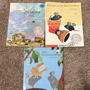 Leo Lionni Set (Swimmy, The Greentail Mouse and Alexander and the Wind up Mouse)